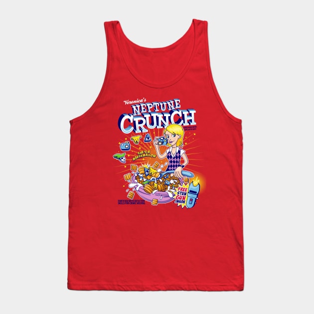 Neptune Crunch Tank Top by DoodleHeadDee